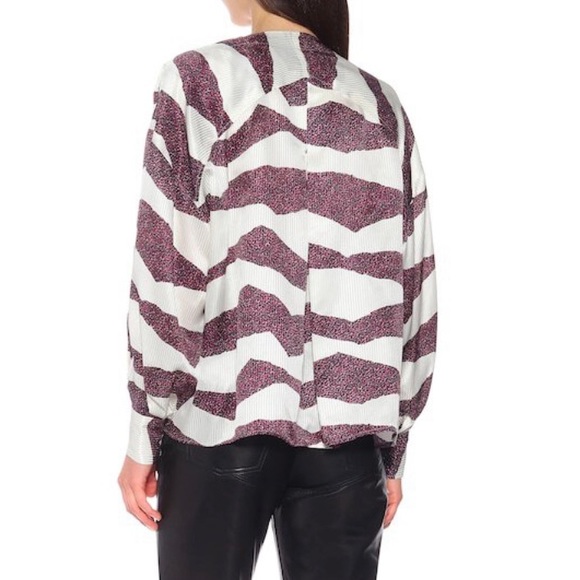 Isabel Marant Rosy Jacquard Blouse. Size EU 42 - Picture 3 of 11